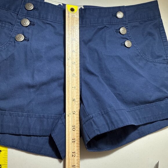 Vineyard Vines Womens Skipper Sailor Nautical Navy Blue Shorts Sz 2 - Picture 7 of 9